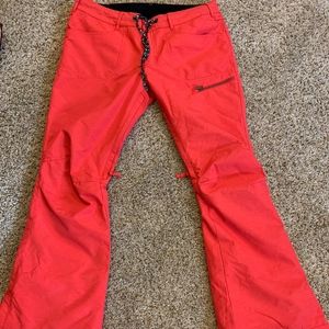 Roxy ski pants | Coral winter pants